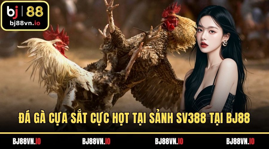 Đá gà cựa sắt cực họt tại sảnh SV388 tại BJ88
